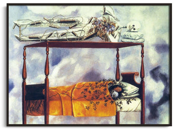 Reproduction Le Rêve Frida Kahlo – peinture à l'huile