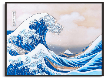 Reproduction Hokusai – Grande vague de Kanagawa