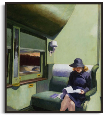 Reproduction Compartiment C Hopper – peinture à l'huile