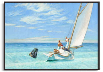 Reproduction Ground Swell Hopper – peinture à l'huile