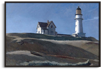 Reproduction Lighthouse Hill Hopper – peinture à l'huile