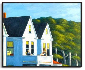 Reproduction Rooms by the Sea Hopper – peinture à l'huile