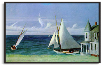 Reproduction Lee Shore Hopper – peinture à l'huile