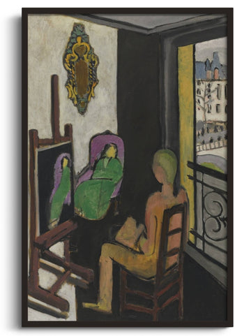 Reproduction Le Peintre dans son atelier Matisse – peinture à l'huile