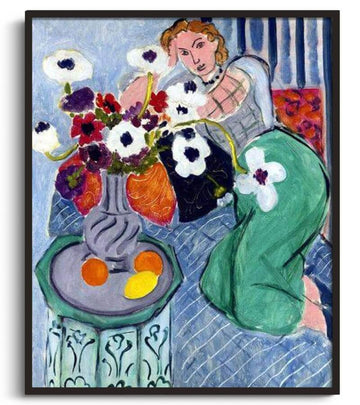 Reproduction L'Odalisque Harmonie bleue Matisse – peinture à l'huile
