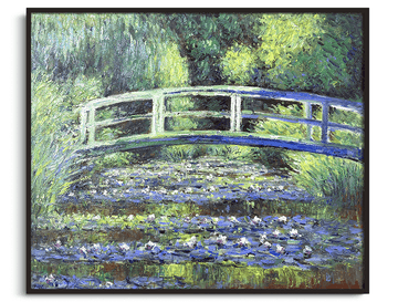 Reproduction Bassin aux nymphéas harmonie verte Monet – peinture à l'huile