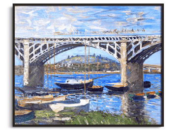 Reproduction Pont sur la Seine à Argenteuil Monet – peinture à l'huile