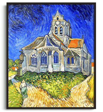 Reproduction L'Église d'Auvers-sur-Oise Van Gogh – peinture à l'huile