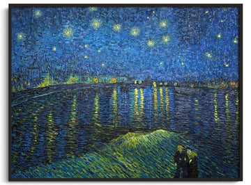 Reproduction Nuit étoilée sur le Rhône Van Gogh – peinture à l'huile
