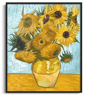 Reproduction Vase aux douze tournesols Van Gogh – peinture à l'huile