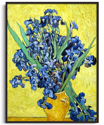 Reproduction Vase avec iris Van Gogh – peinture à l'huile