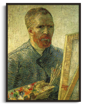 Reproduction Autoportrait de l'artiste Van Gogh – peinture à l'huile